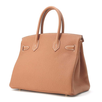 HERMES Birkin Gold Togo Leather Size 30