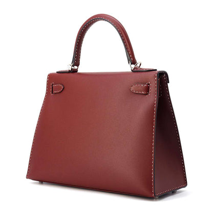 HERMES Kelly Sellier Miss You Rouge H Glenemush Size 28