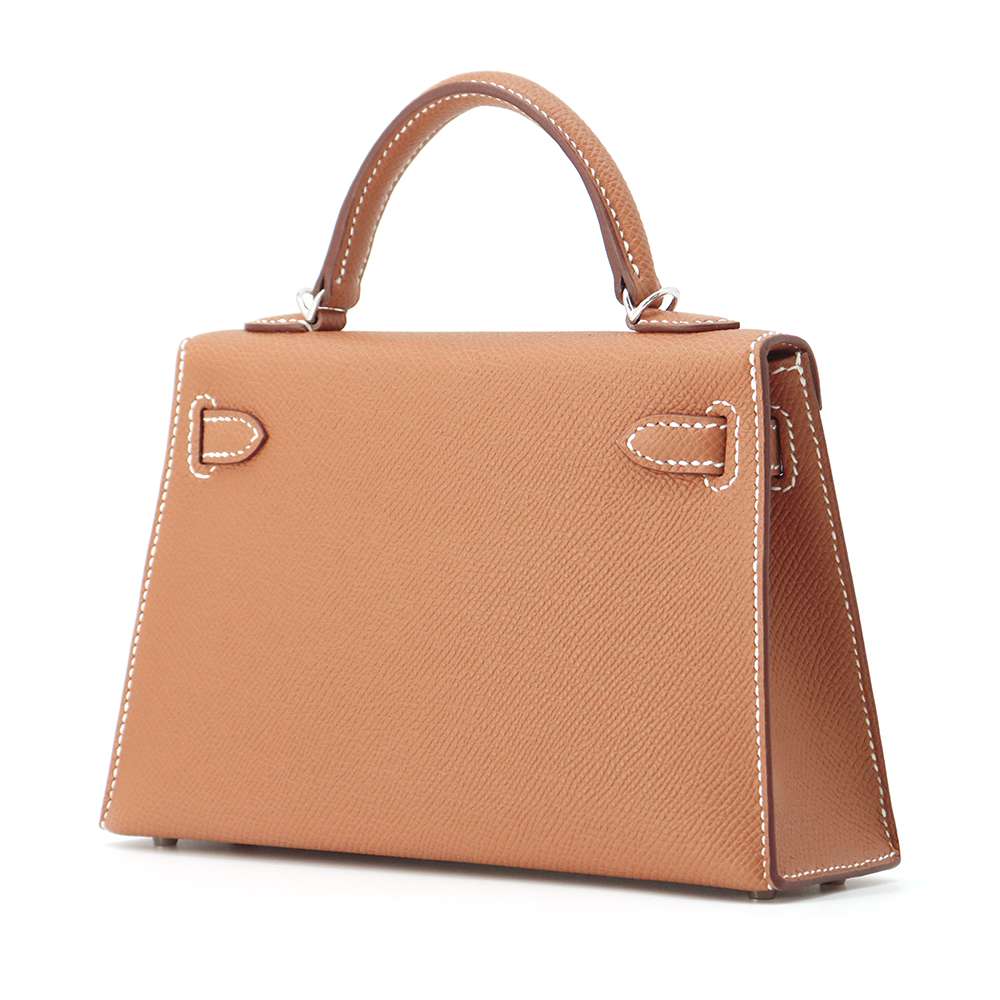 HERMES Mini Kelly Do Gold Epsom