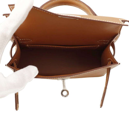 HERMES Mini Kelly Do Gold Epsom