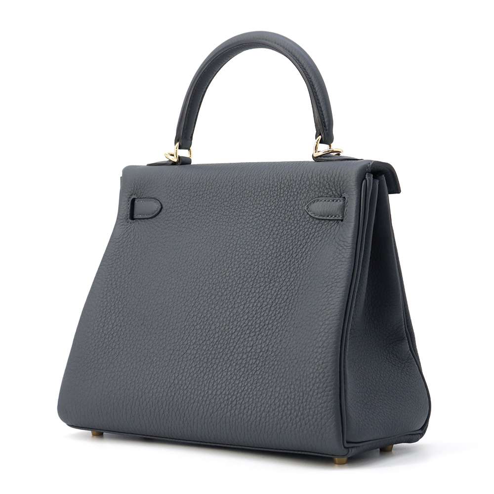 HERMES Kelly Retourne Grimist Togo Leather Size 25