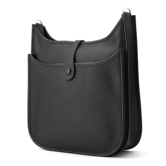 HERMES Evelyne3 Black Taurillon Clemence Size PM