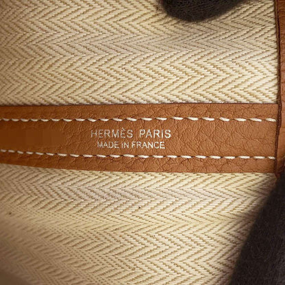 HERMES Garden Party Gold Negonda Leather Size PM