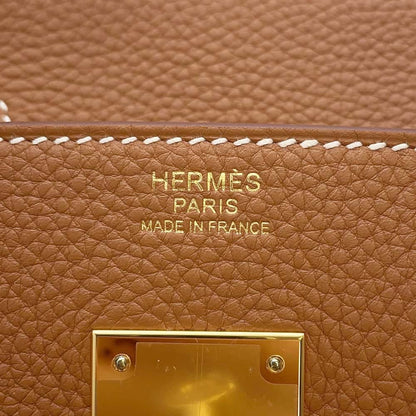 HERMES Birkin Gold Togo Leather Size 30