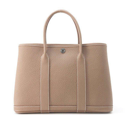 HERMES Garden Party Etoupe Negonda Leather Size TPM