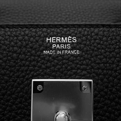 HERMES Birkin Black Togo Leather Size 30