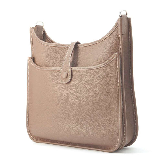 HERMES Evelyne3 Etoupe Taurillon Clemence Size PM