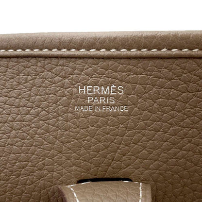 HERMES Evelyne3 Etoupe Taurillon Clemence Size PM