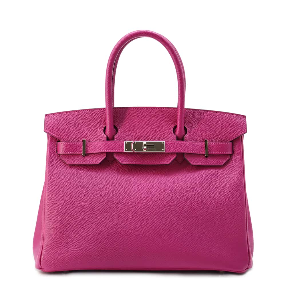 HERMES Birkin Rose Purple Epsom Size 30