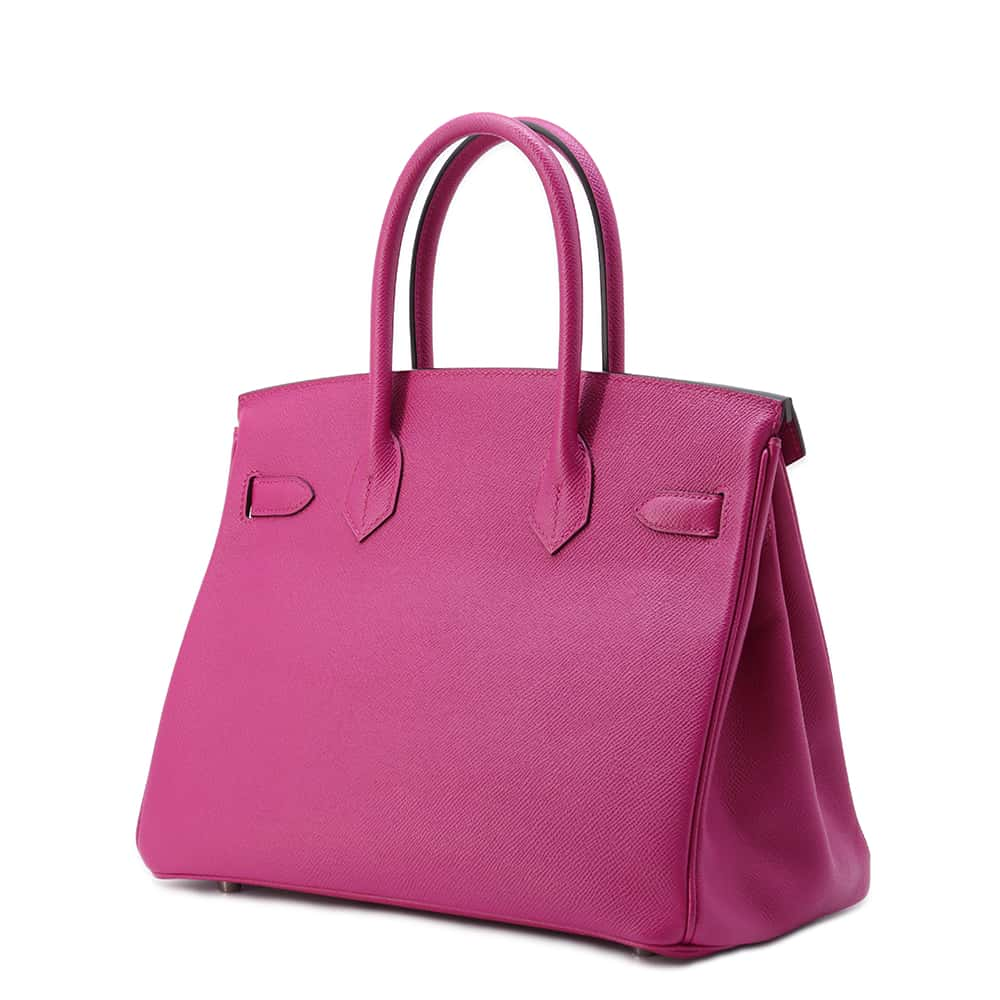 HERMES Birkin Rose Purple Epsom Size 30