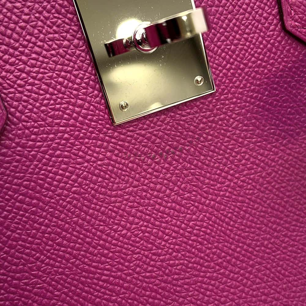 HERMES Birkin Rose Purple Epsom Size 30