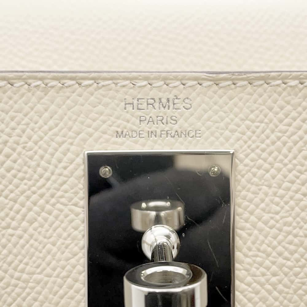 HERMES Kelly Sellier Nata Epsom Size 28