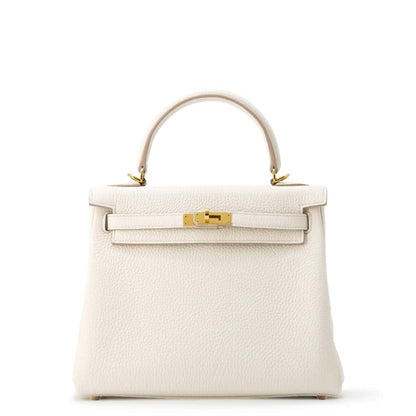 HERMES Kelly Retourne Beton Togo Leather Size 25