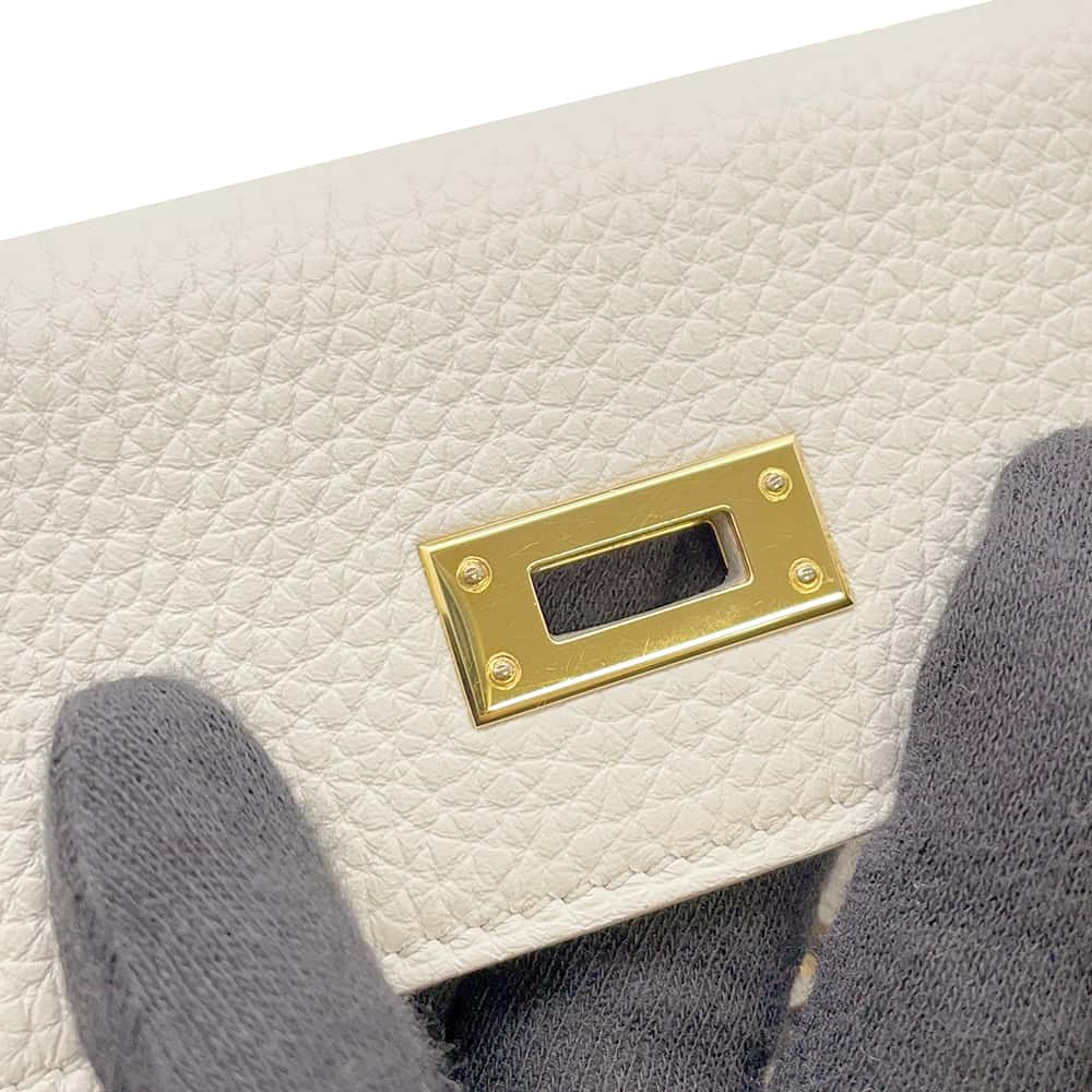 HERMES Kelly Retourne Beton Togo Leather Size 25