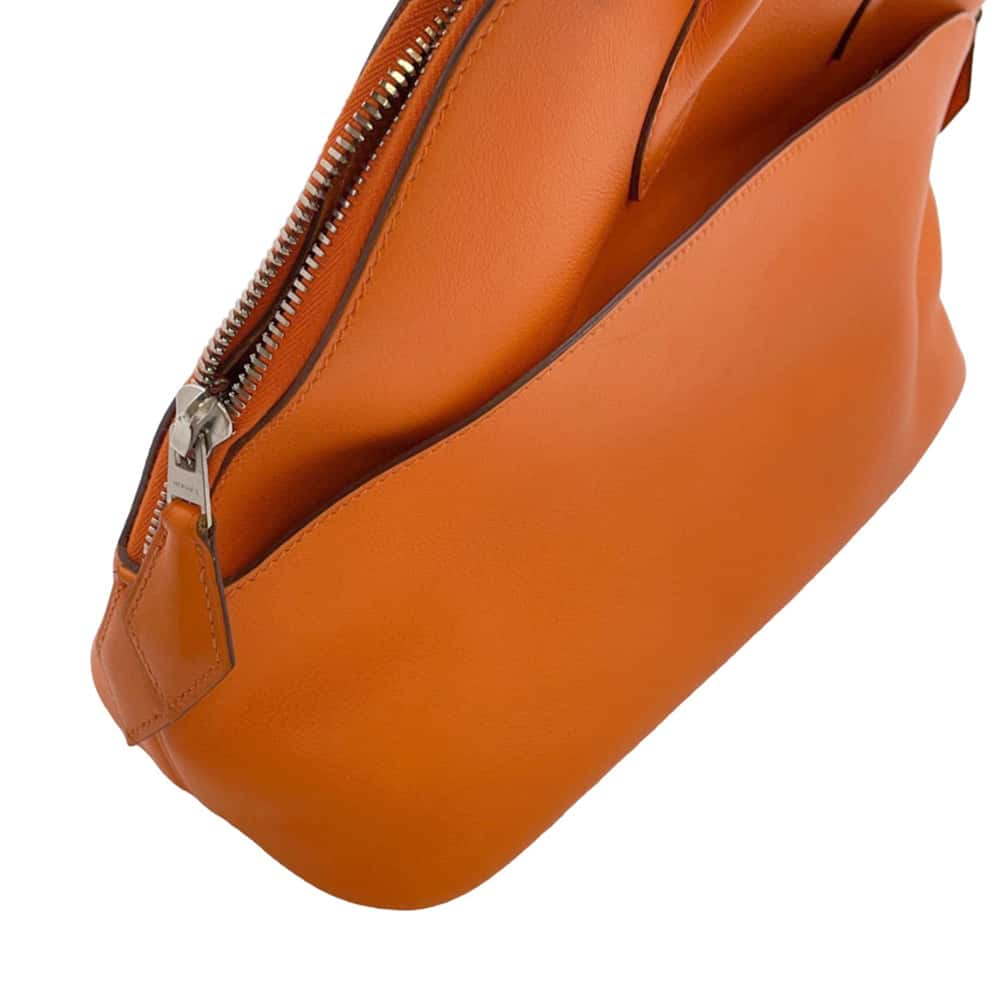 HERMES Bolide 1923 Orange Evergrain Size 30