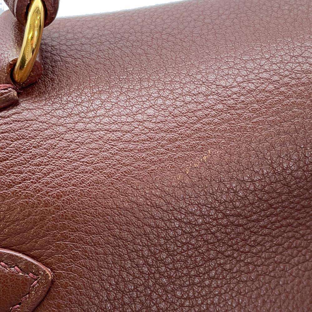 HERMES Kelly Retourne Noazette Togo Leather Size 28