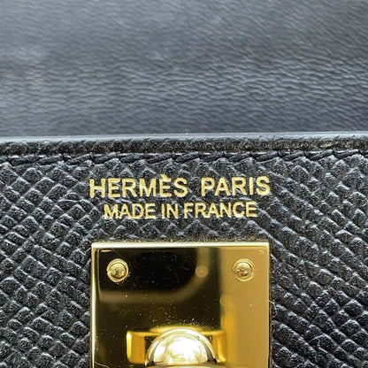 HERMES Mini kelly do Black Epsom