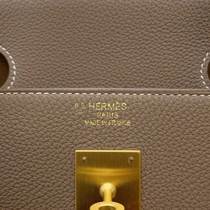 HERMES Birkin SPO Etoupe Togo Leather Size 40