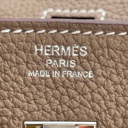 HERMES Birkin Etoupe Togo Leather Size 25