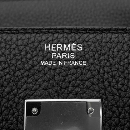 HERMES Birkin Black Togo Leather Size 30