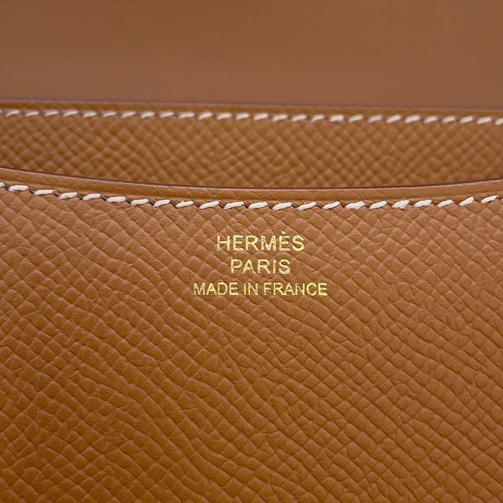 HERMES Constance Miroir Gold Epsom Size Mini