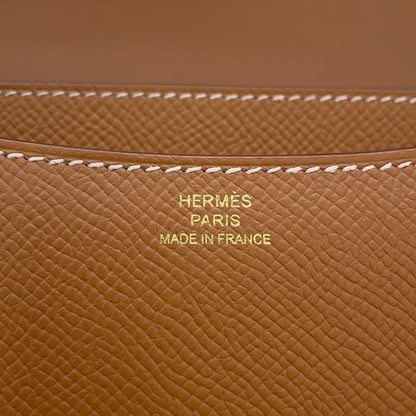 HERMES Constance Miroir Gold Epsom Size Mini