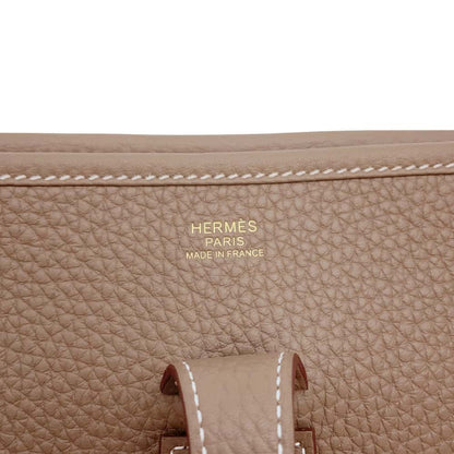 HERMES Evelyne 3 Etoupe Taurillon Clemence Size PM