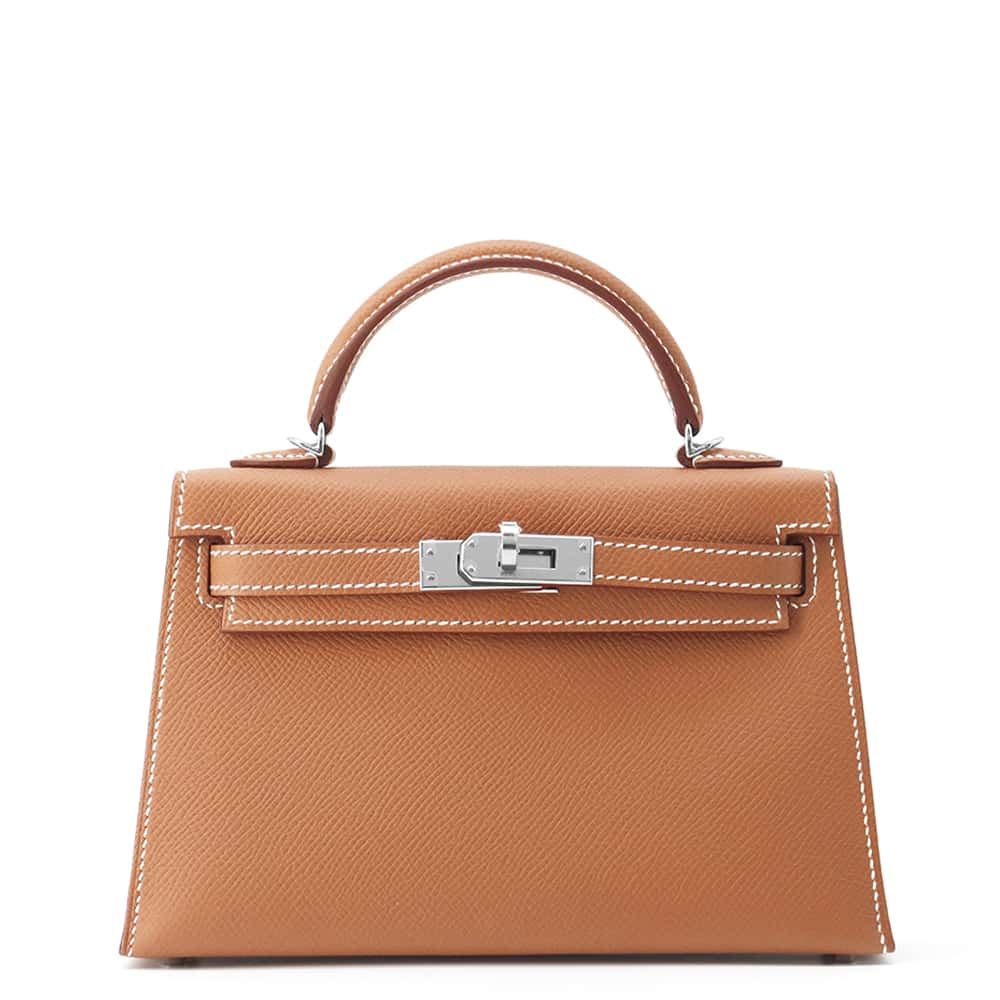 HERMES Mini Kelly Do Gold Epsom