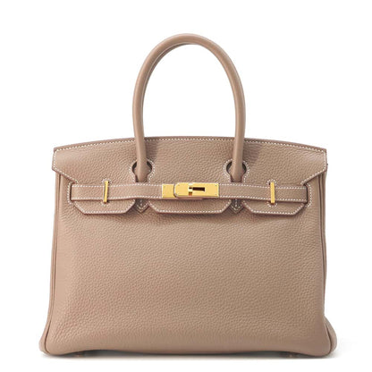 HERMES Birkin Etoupe Togo Leather Size 30