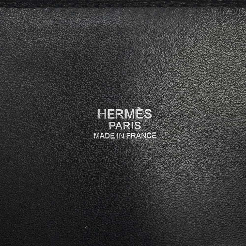 HERMES Bolide Black Taurillon Clemence Size 31