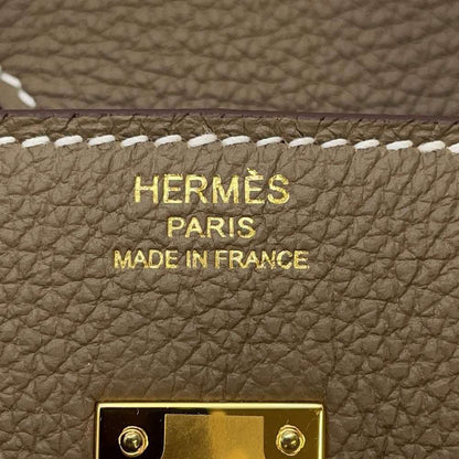 HERMES Birkin Etoupe Togo Leather Size 25