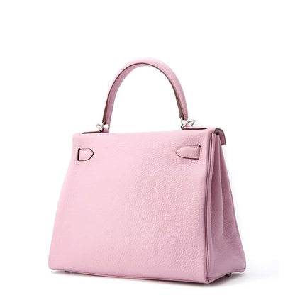 HERMES Kelly Retourne Mauve Sylvestre Taurillon Clemence Size 28