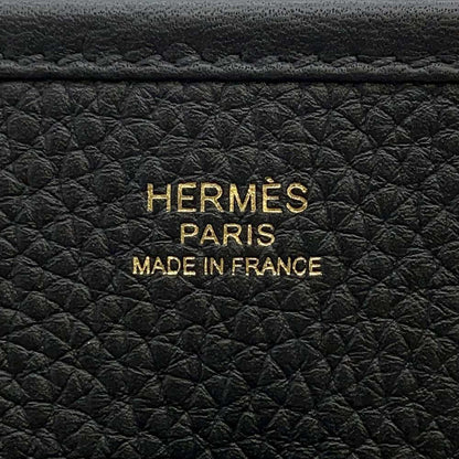 HERMES Evelyne3 Black Taurillon Clemence Size PM