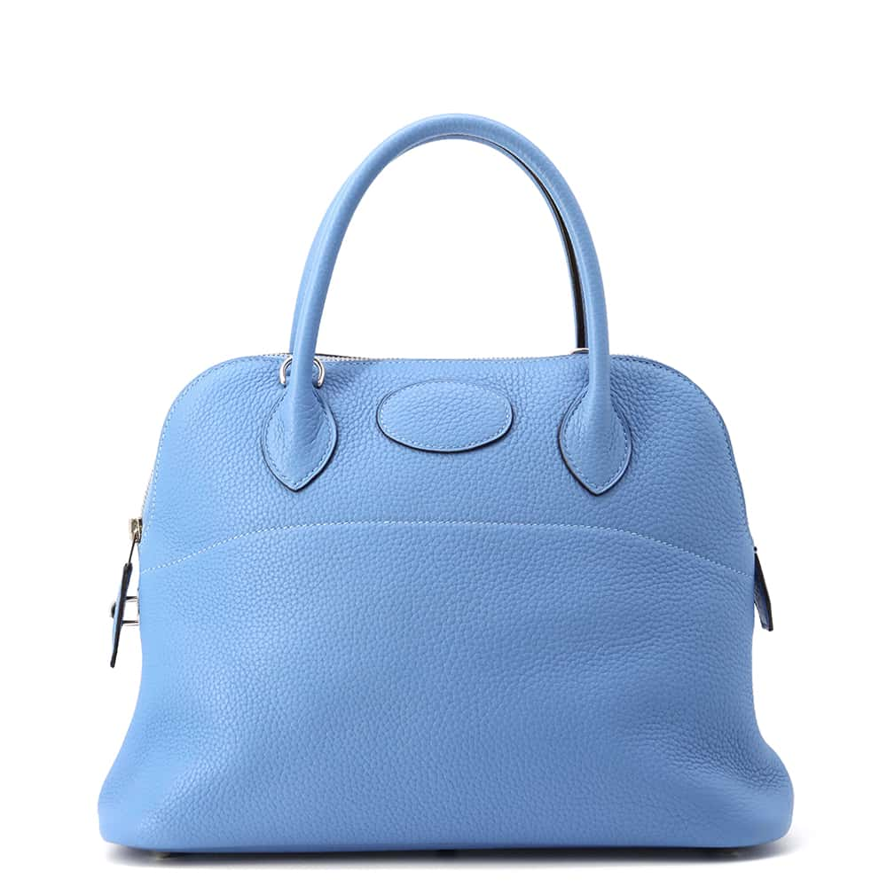 HERMES Bolide Blue paradise Taurillon Clemence Size 31