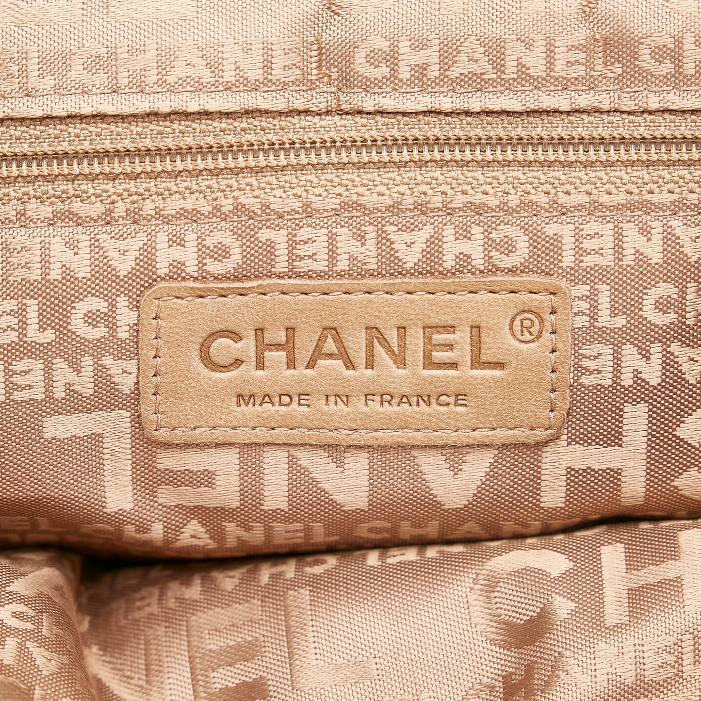 Chanel CC Flap Bag Grey Tweed Silver