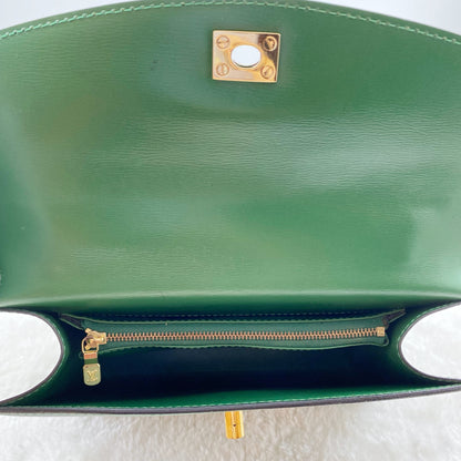 Louis Vuitton  Green Leather Marlesherbes Bag