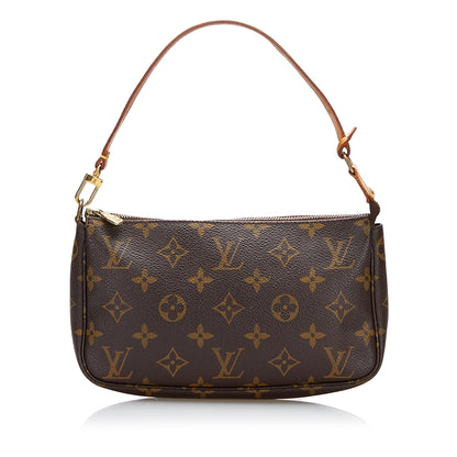 Louis Vuitton  Monogram Pochette Accessoires Brown