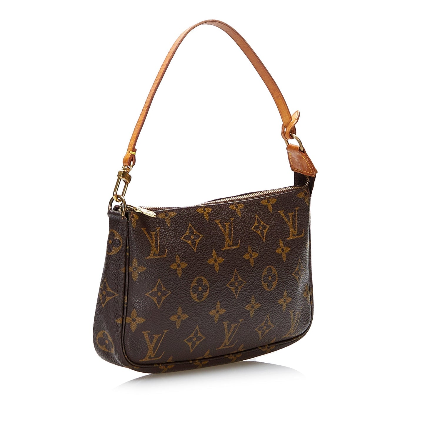 Louis Vuitton  Monogram Pochette Accessoires Brown