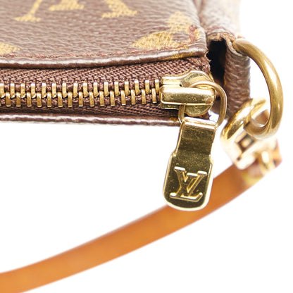 Louis Vuitton  Monogram Pochette Accessoires Brown