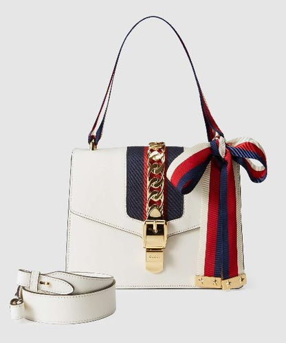 Gucci SyLouis Vuittonie Small Shoulder Bag Off-White