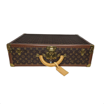 Louis Vuitton Monogram Alzer 60 Trunk Luggage