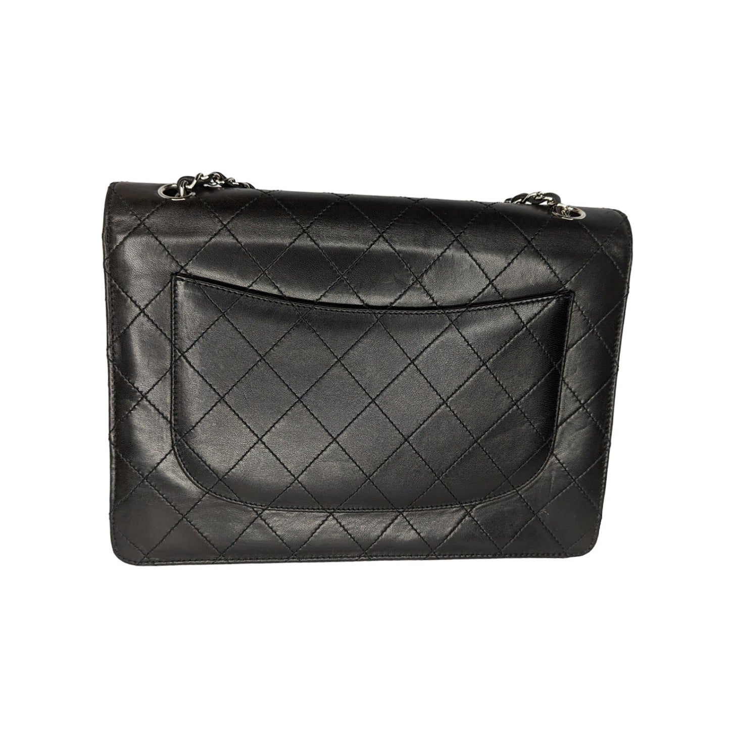 Chanel Vintage Square Classic Single Flap Bag Lambskin