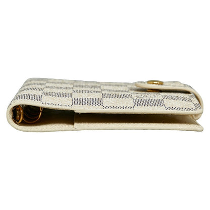 Louis Vuitton Agenda PM in Damier Azur R20706 White