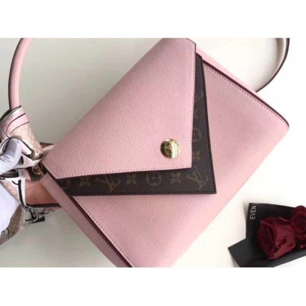 Louis Vuitton Double V Handbag Rose Poudre