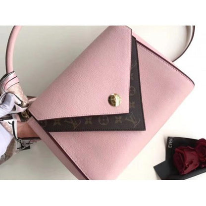 Louis Vuitton Double V Handbag Rose Poudre