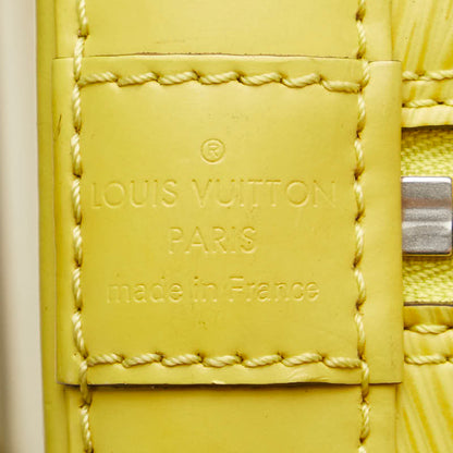 Louis Vuitton Epi Alma PM Handbag M40950 Beastash Yellow Leather  Louis Vuitton