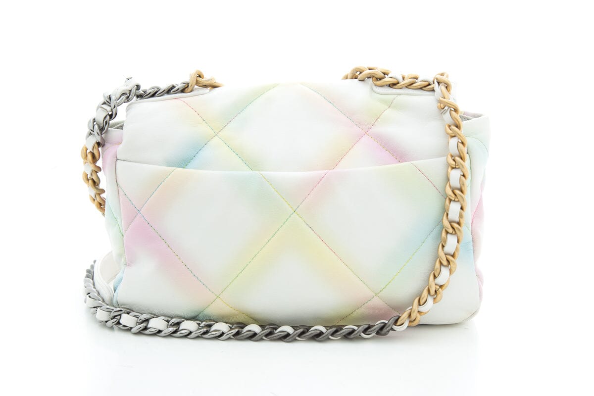 Chanel Rainbow Chanel 19 Small HandBag