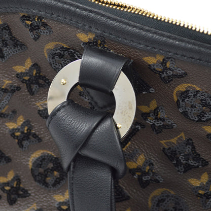 Louis Vuitton 2009 Black Monogram Eclipse Alma Handbag M40246