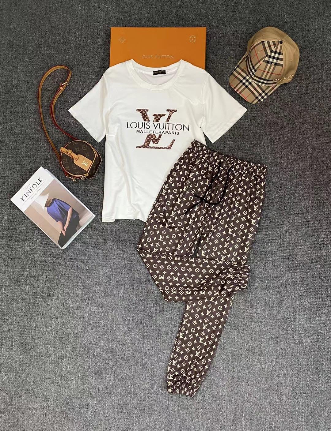 Louis Vuitton  Jogger and Tshirts Set