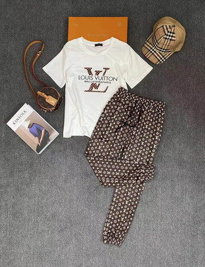 Louis Vuitton  Jogger and Tshirts Set